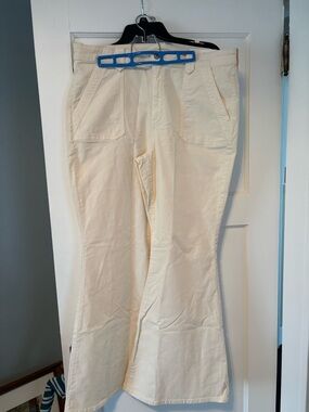 Women’s Cream Corduroy Pants